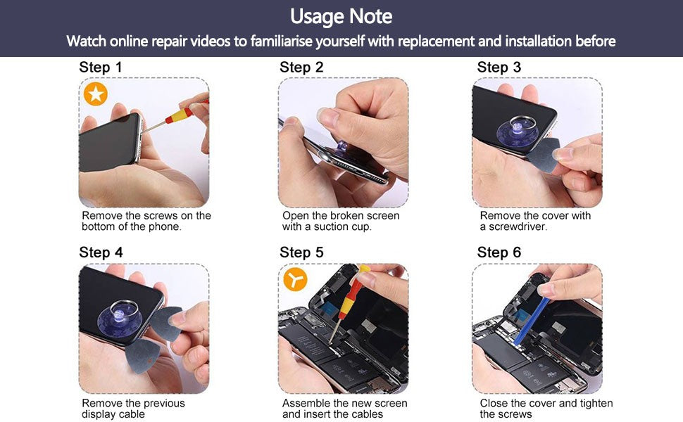 Pantalla OLED para iPhone 11 Pantalla LCD MONTAJE DE digitalizador con Pantalla táctil para iPhone 11 Reemplazo de Pantalla LCD