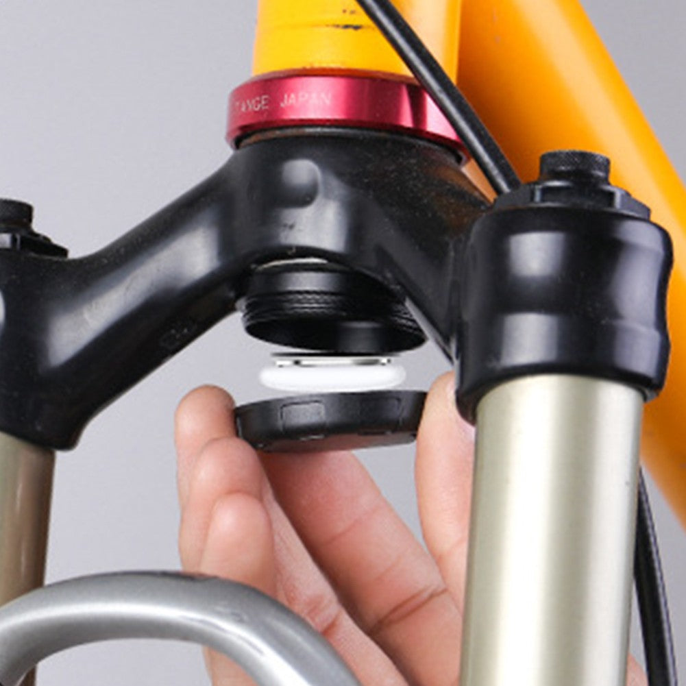 Soporte de tubo inferior para horquilla delantera de bicicleta Apple AirTag, funda antirrobo para Airtag, soporte de seguimiento, cubierta de tapa de auriculares para bicicleta
