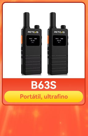 Retevis RT622 Mini Walkie Talkie 2 unidades PMR446 Radio portátil bidireccional con PTT Ideal para restaurantes y hoteles