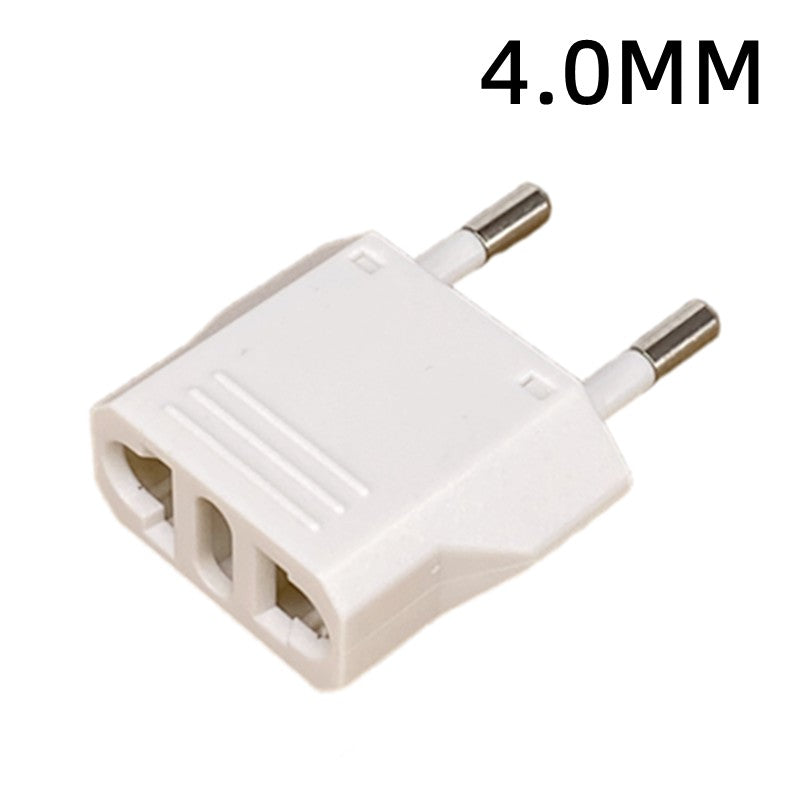 Adaptador de enchufe UE Euro KR, adaptador de enchufe de EE. UU. a UE, adaptador de viaje KR UE, convertidor de enchufe eléctrico EU KR, toma de corriente CA, 1-50 Uds.