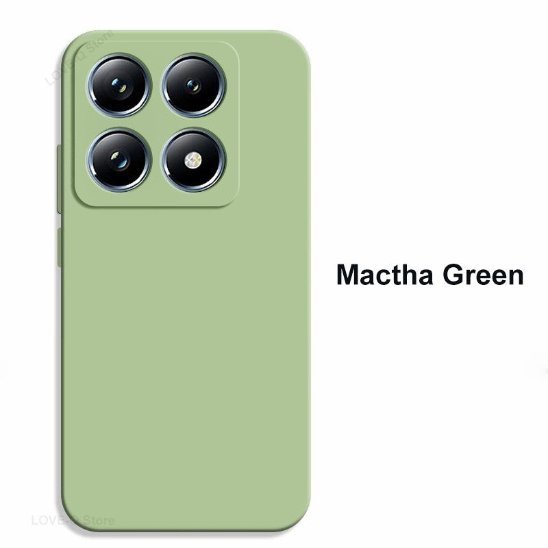 Funda Original de silicona líquida para teléfono móvil, carcasa suave para Xiaomi Mi 14 T, Mi 14 T Pro, Mi 14 T Pro, accesorios para Xiaomi funda de Xiaomi 14T Pro