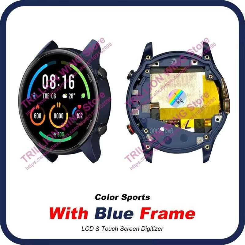 Pantalla LCD AMOLED Original para Xiaomi Mi Watch Color versión deportiva XMWTCL02 piezas de repuesto de pantalla táctil XMWTCL02