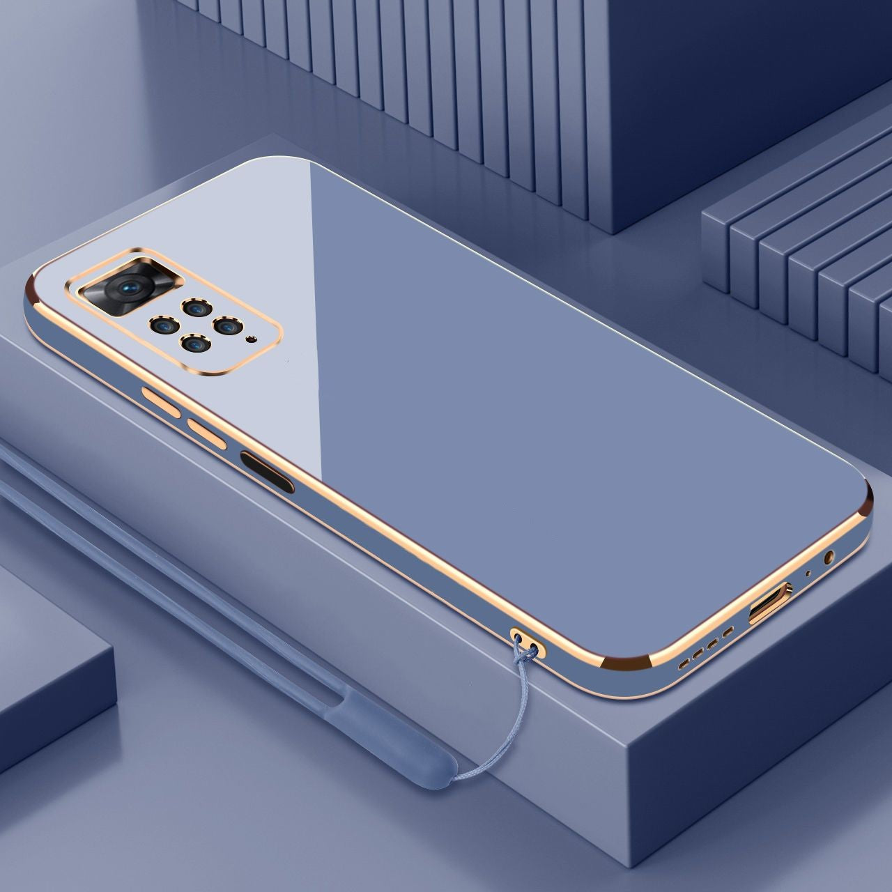 Para Xiaomi Redmi Note 11S funda Redmi Note 11 funda Redmi Note 11 4G funda de teléfono chapada cuadrada de lujo funda trasera a prueba de golpes