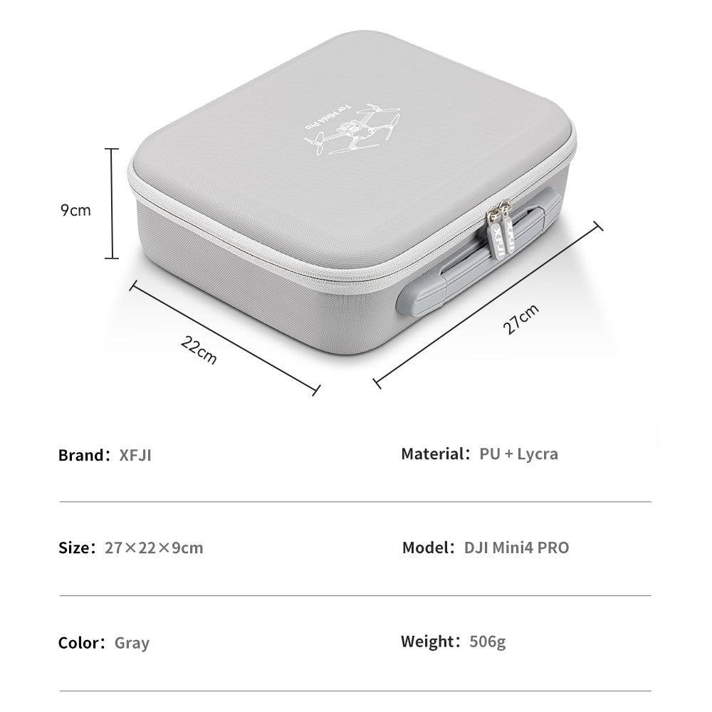 Bolso de hombro para DJI Mini 4 Pro, estuche de almacenamiento, accesorios para Drones, bolso Mini 4 Pro RC 2/RC-N2, caja de transporte rígida