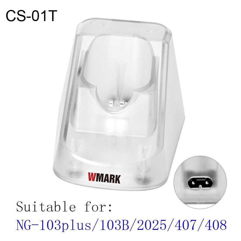 WMARK-soporte de carga para cortadora, Base de estación de acoplamiento para WMARK NG-103PLUS/NG-103B/NG-2024/NG-2025/NG-407/NG-408