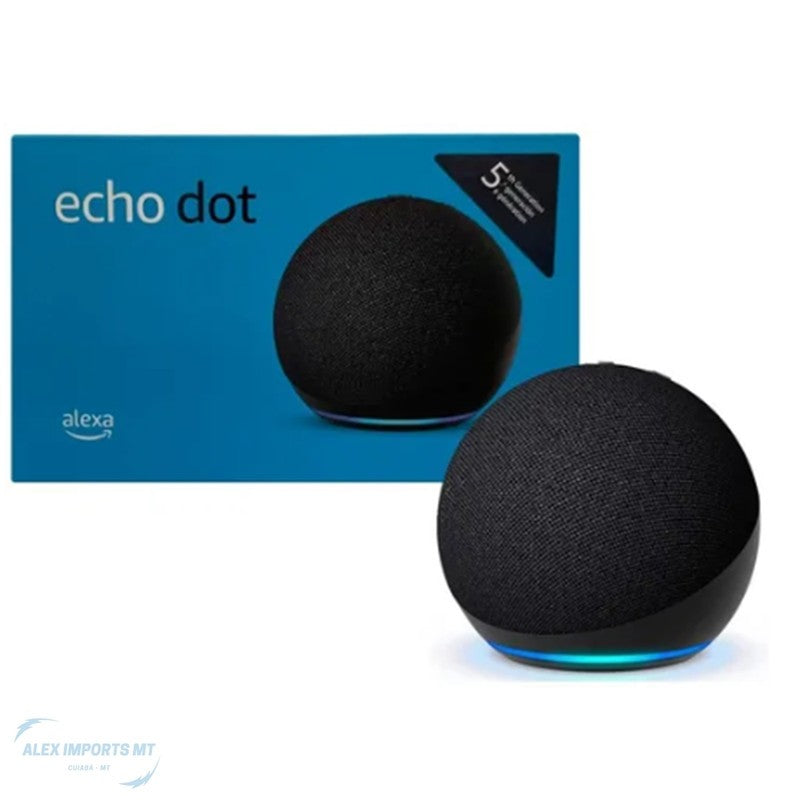 Caja de sonido Alexa Dot 5 que se conecta a Waifai