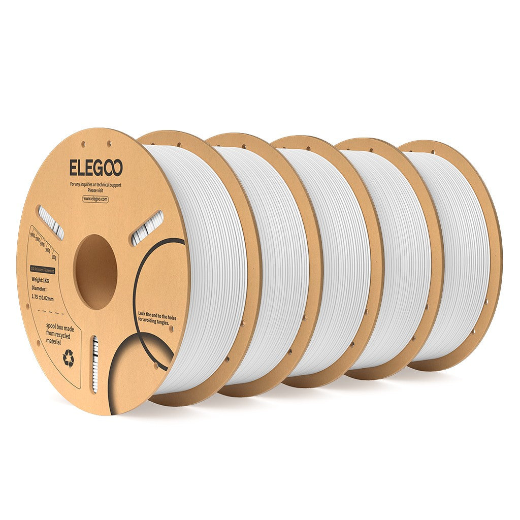 ELEGOO 1kg 1,75mm filamento PLA plástico 3D PLA para impresora 3D Material consumible para impresora 3D NEPTUNE 3 PRO FDM