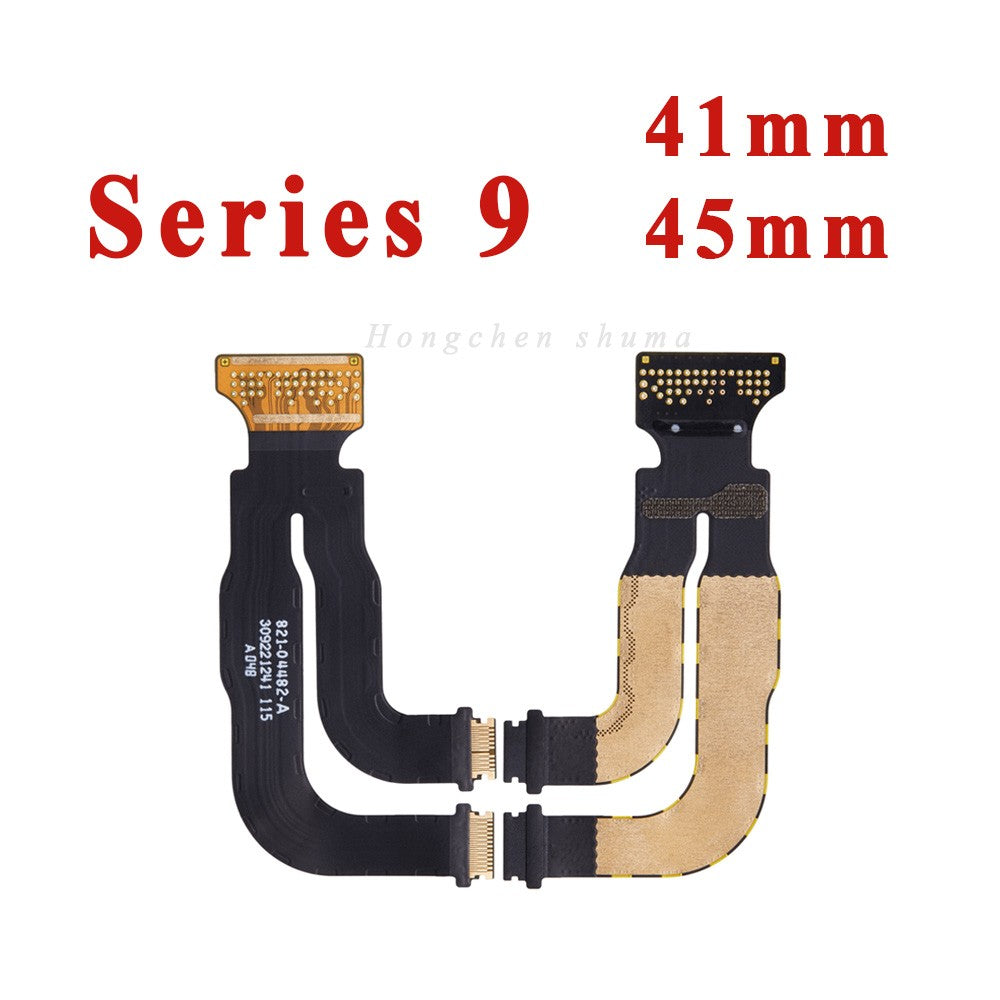Para Apple Watch SERIES 7 8 41mm 45mm SE 2022 40MM 44MM LCD conector de pantalla táctil placa base cinta reemplazo de cable flexible