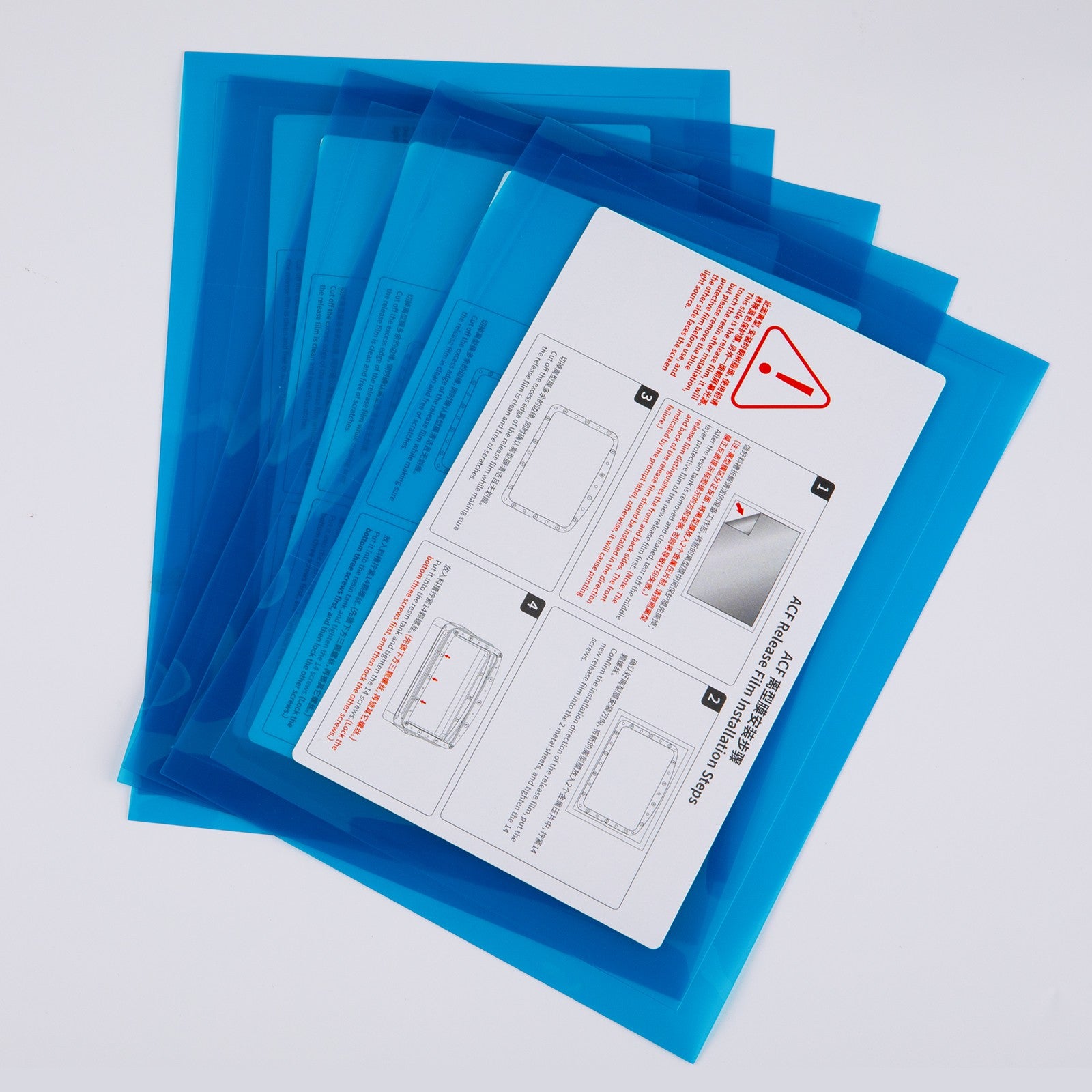 ELEGOO Juego de 5 Películas de Liberación ACF para Impresora 3D LCD MARS 4 ULTRA, Grosor de 0.3 mm, 225 * 160 mm, Admite Impresión 3 Veces Más Rápida