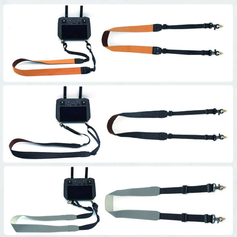 Cordón de control remoto para DJI RC/RC 2/RC PRO, correa ajustable para el cuello con correas para colgar pantalla para Mini 3/3Pro/Mavic 3/Air 3