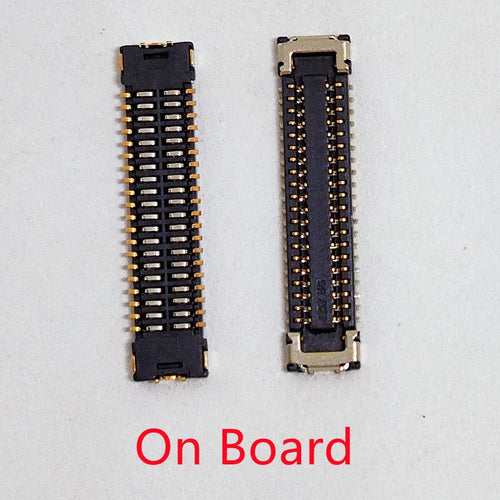 5-10 Uds 40Pin puerto conector FPC de carga USB para Xiaomi Redmi 8 8A 9 Note 9S/9/9Pro/Note9 Pro 4G/Note9S enchufe del cargador a bordo