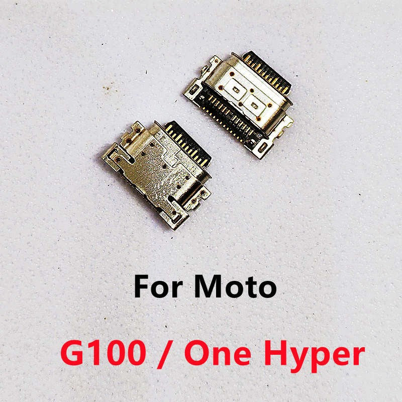 10 Uds nuevo para Motorola Moto G100 G60 G50 G30 G20 G10 Power One Zoom Hyper USB puerto de carga conector de cargador de enchufe