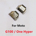 10 Uds nuevo para Motorola Moto G100 G60 G50 G30 G20 G10 Power One Zoom Hyper USB puerto de carga conector de cargador de enchufe