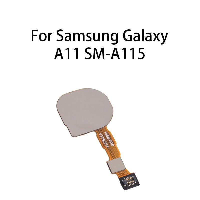Cable flexible del sensor de huellas dactilares del botón de inicio de org para Samsung Galaxy A11 SM-A115