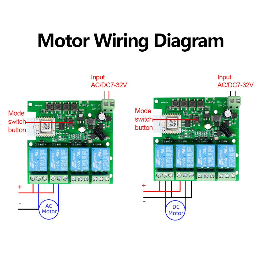 Interruptor Inteligente Zigbee de Contacto Seco, Módulo de Relé de Riel DIN de 1, 2 o 4 Canales, Relé RF de Dos Canales 433, 12V 24V 230V, Compatible con Tuya