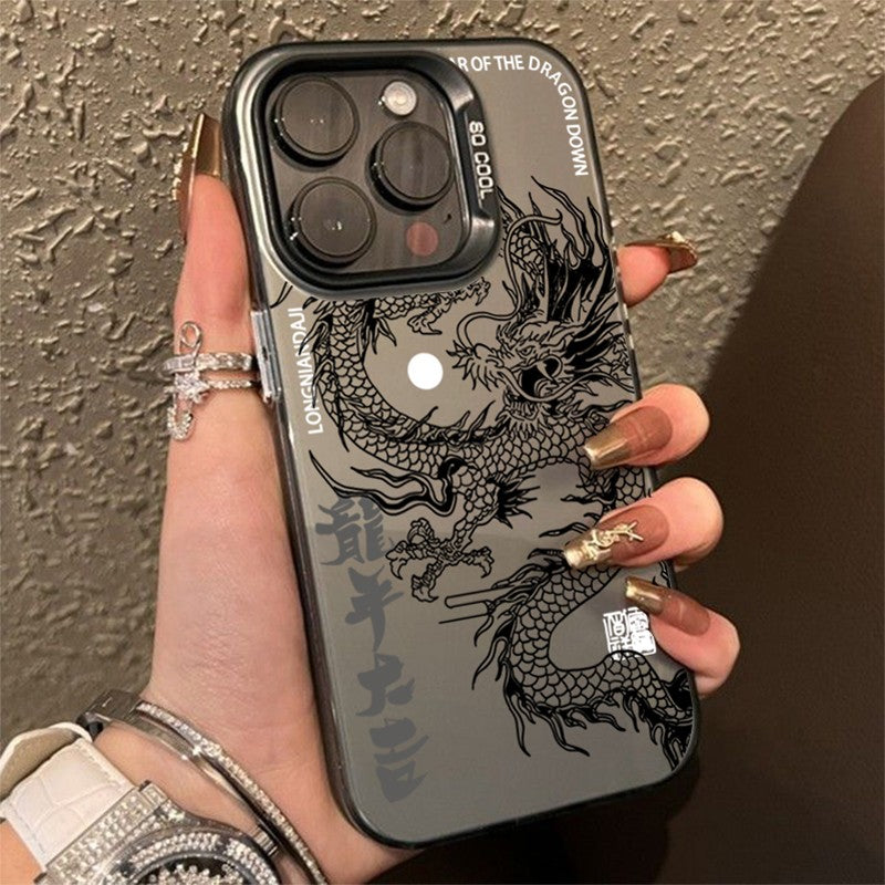 Funda armadura anticaída de tótem de dragón de lujo para Xiaomi Redmi Note 13 12 Turbo 11 Pro Plus 10 Pro Max 12S 11S Redmi 12 4G 13C