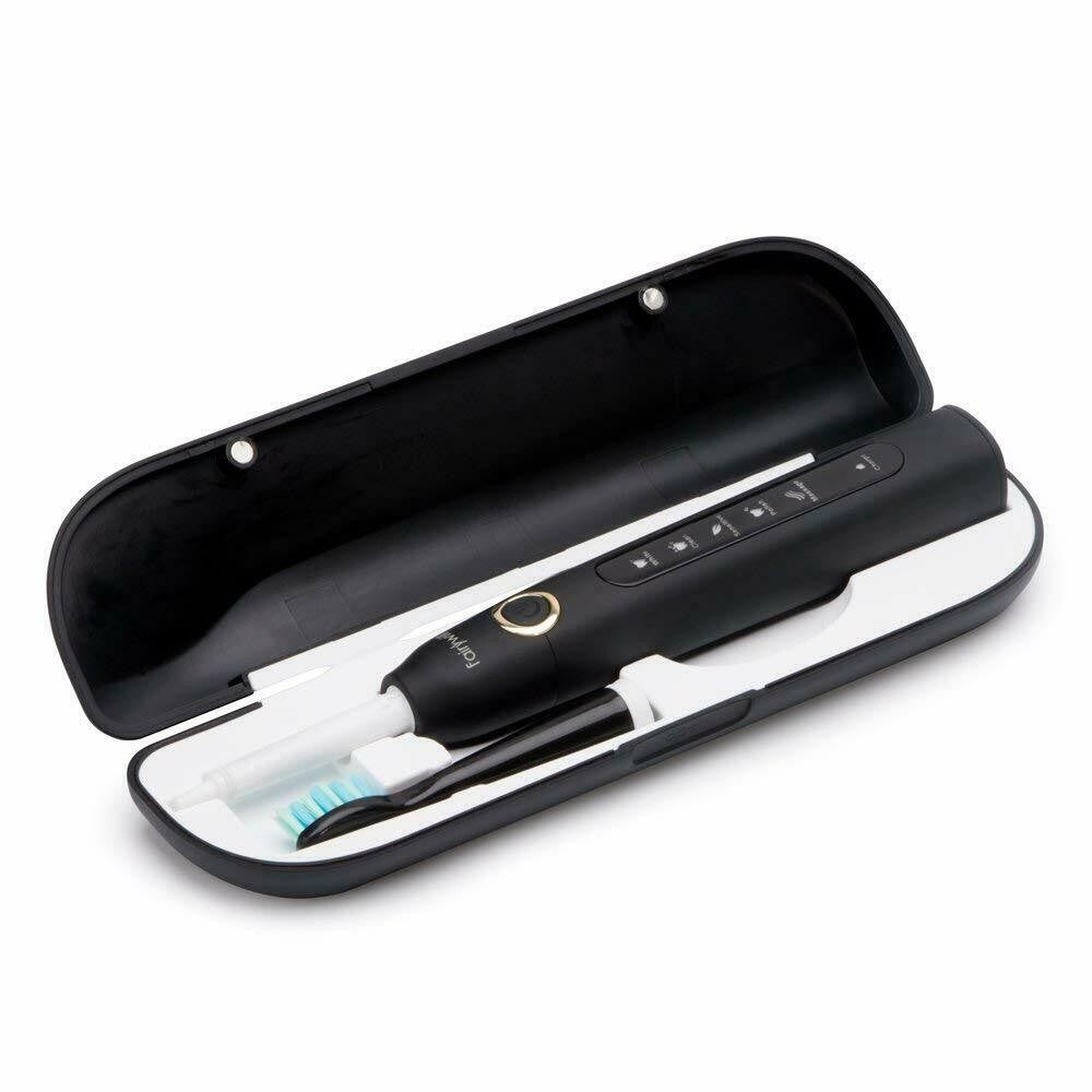 Fairywill-cepillo de dientes eléctrico FW-507, dispositivo con 5 modos, Cargador USB, temporizador de repuesto, 8 cabezales