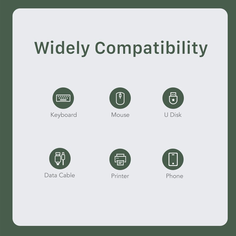 Cabletime-Cable USB C OTG tipo C macho a adaptador USB hembra, transmisión de 5GBPS, Cable de carga rápida para Xiaomi Mix 3 Huawei C380