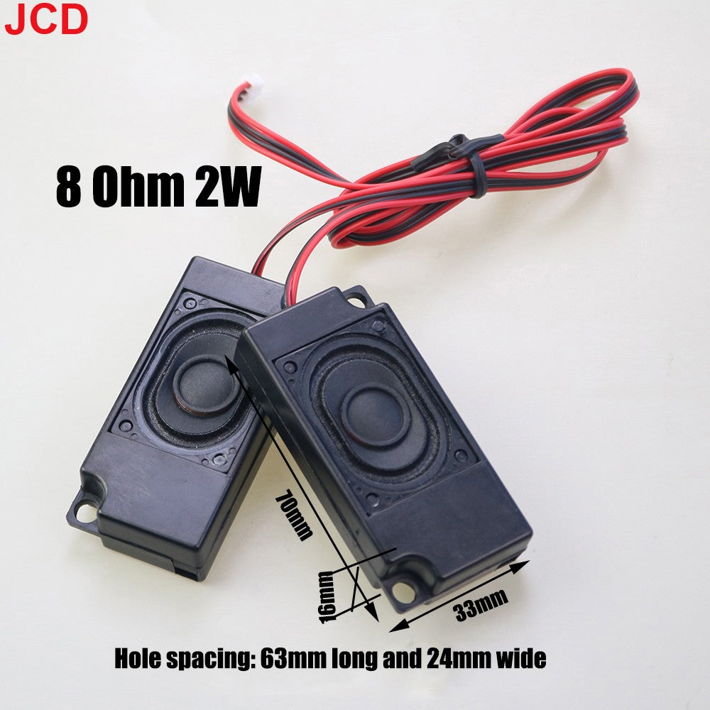 Altavoces portátiles de Audio para ordenador, altavoces rectangulares para publicidad, TV LCD, 3070, 4ohm/8Ohm, 3W, 5W, 10W, 1 par