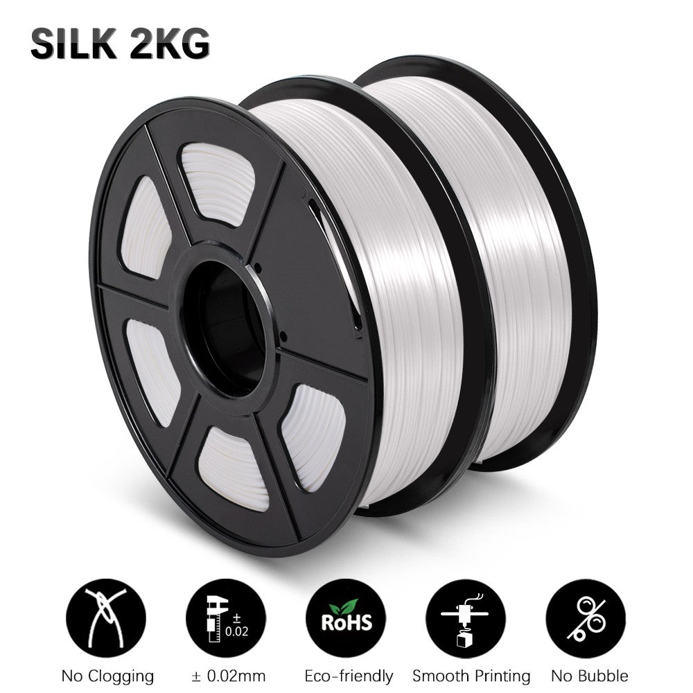 Filamento de impresora 3D JAYO PLA/PETG/SILK/TPU/ABS 1,75mm 2 rollos de materiales de impresión 3D para impresora 3D envío gratis
