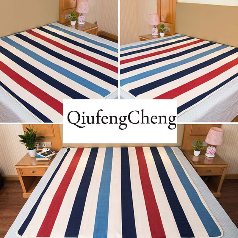 Manta eléctrica calentador más grueso calentador de doble cuerpo 150*120cm manta calefactora termostato manta calefactora eléctrica calefacción eléctrica