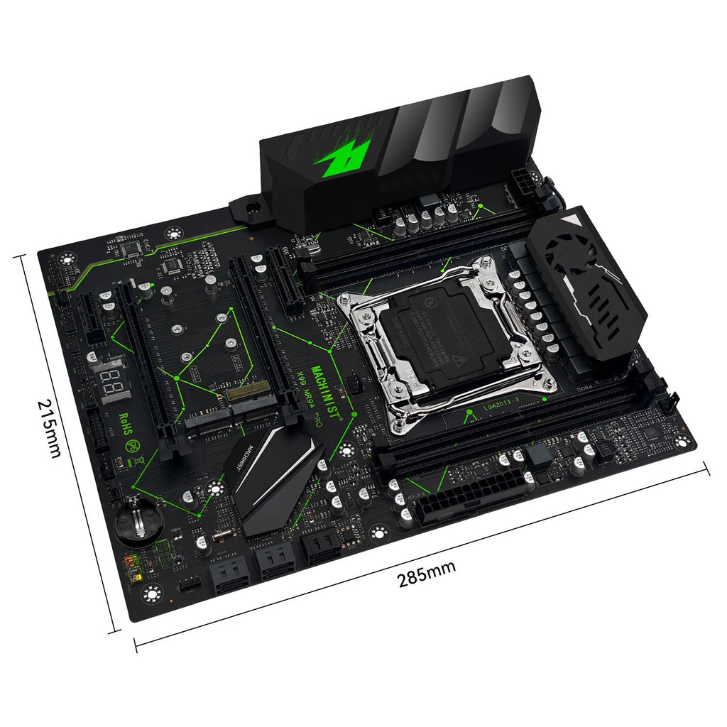 Placa base MACHINIST X99 TPM2.0 LGA 2011-3 Xeon E5 V3/V4, procesador de CPU, RAM DDR4, memoria de cuatro canales, 2*NVME M.2 MR9A PRO ATX