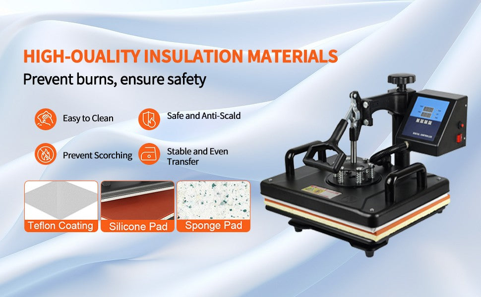 Barato 30*38CM 8 en 1 Combo máquina de prensado en caliente impresora de sublimación 2D máquina de transferencia de calor para tapa taza placa camisetas aprobado por la CE