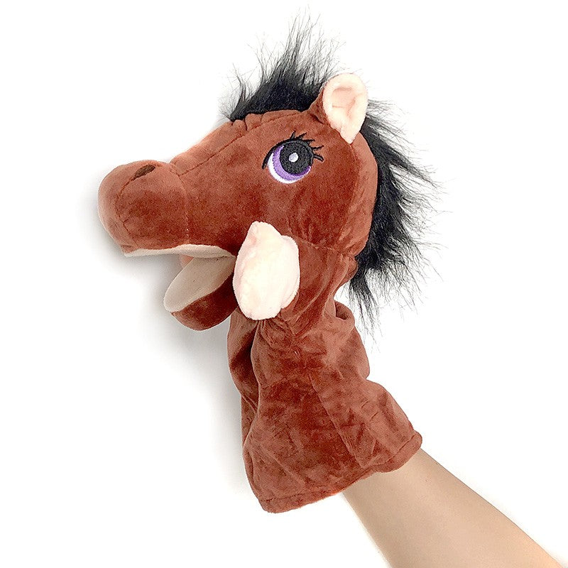 Juguetes de Peluche, Marionetas de Dedo, Muñecas Kawaii, Juguetes Educativos para Bebés, León, Elefante, Conejo, Mono, Regalo para Niños