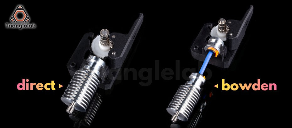 Hotend R Trianglelab V6 Volcano 12V/24V con control remoto Bowen, cabezal de impresión J y soporte de ventilador de refrigeración para V6 HOTEND para PT100