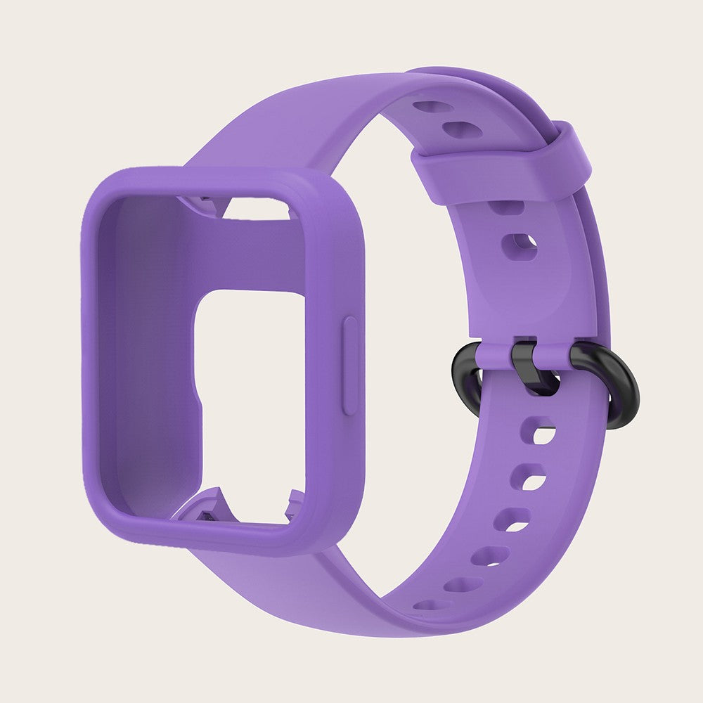 Para Redmi Watch 2 correas de muñeca + funda protectora pulsera 2 en 1 pulsera de silicona correa de reloj para Redmi Watch 2 Lite