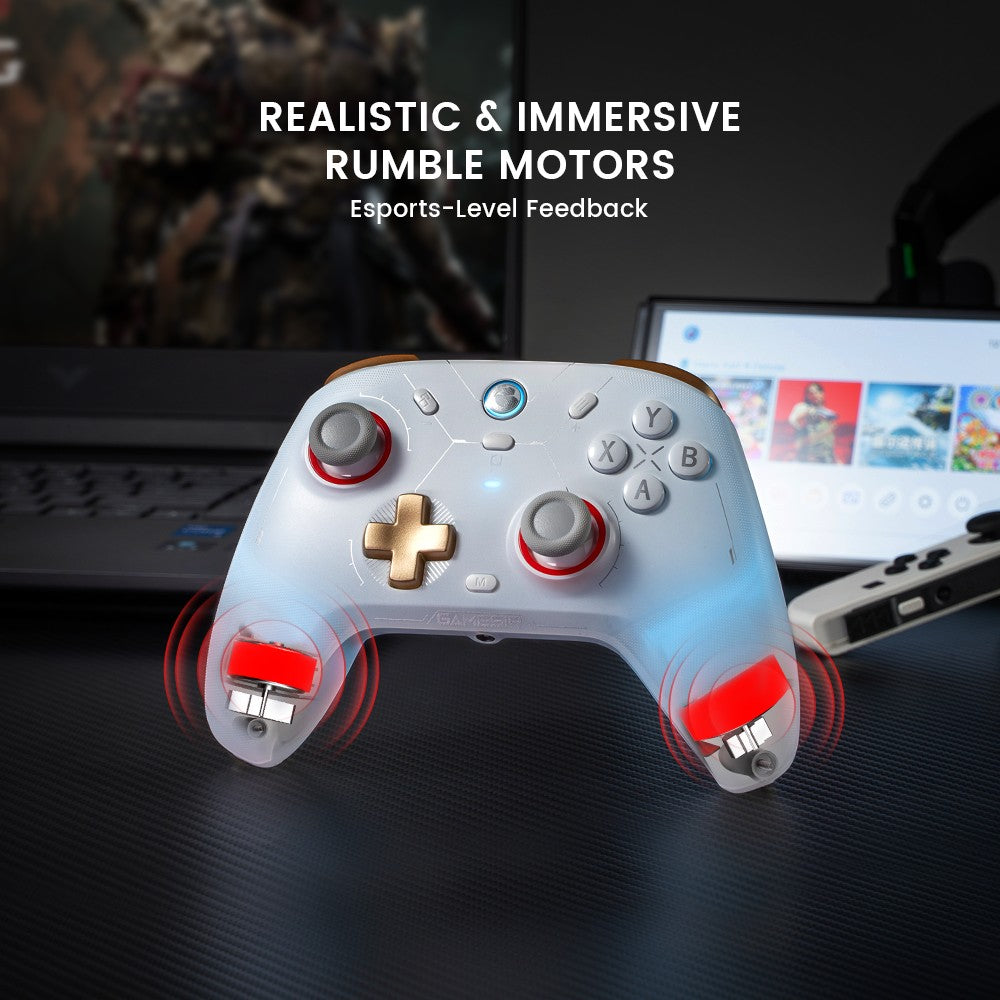 GameSir Cyclone 2 Bluetooth Gamepad controlador de juegos inalámbrico para Nintendo Switch 2 Arcade iPhone Android teléfono PC Joystick
