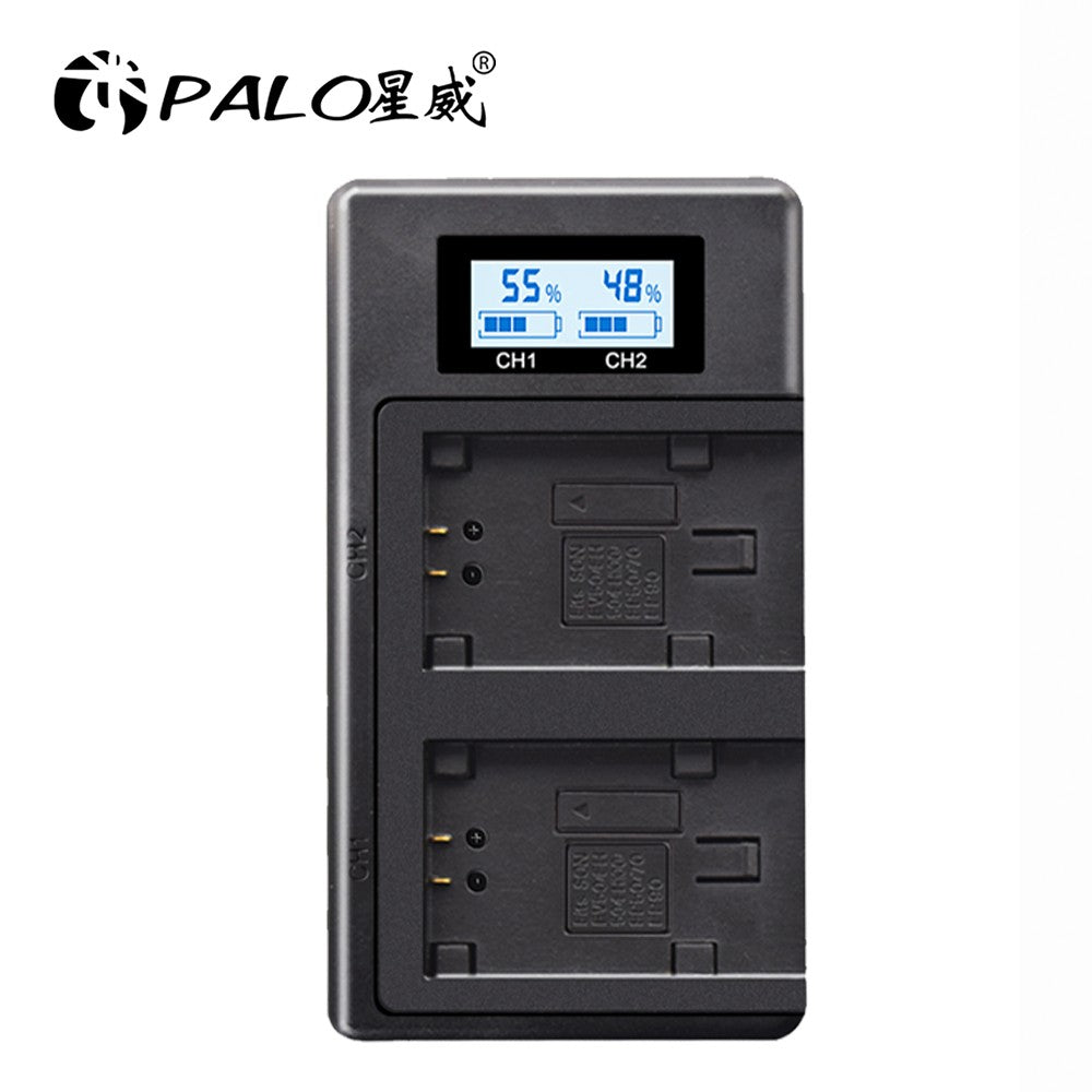 PALO NP-baterías FV100 NP-FV100 FV100, Cargador USB LCD para cámara Sony NP-FV30, NP-FV50, SX83E, SX63E, NP-FV70, AX100E