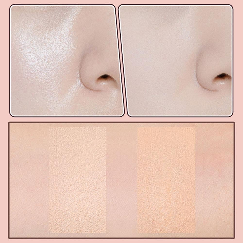 Polvo suelto coreano, corrector totalmente brillante, base Mineral para la cara, Cosméticos de maquillaje duradero, polvo compacto prensado